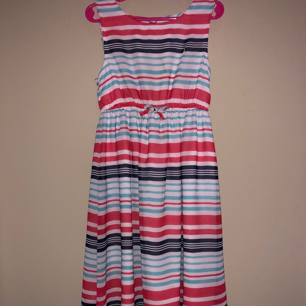 Girls Nautica Hi-Lo Dress